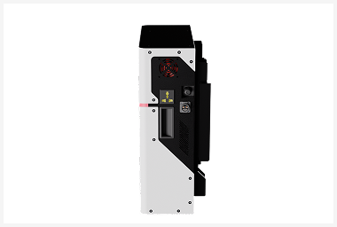 1KVA HF INVERTER WITH INBUILT  3KWH BATTERY  (WALL MOUNT) - left view
